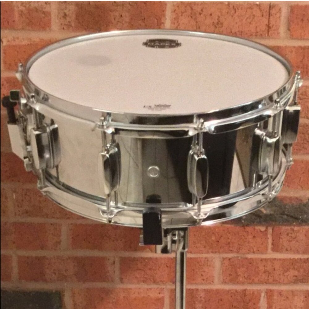 Mapex concert snare drum with stand